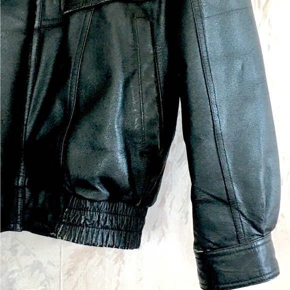Prestige Leather Black Motorcycle Jacket Large. - Picture 8 of 13